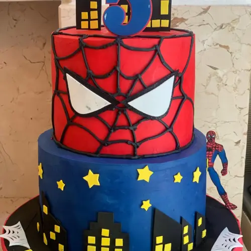 Cake Dos Pisos Ganache Blanco — imagen 1